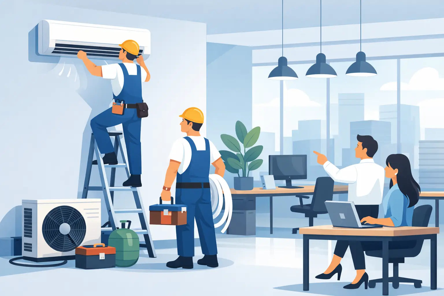 Office Aircon Installation Service Guide