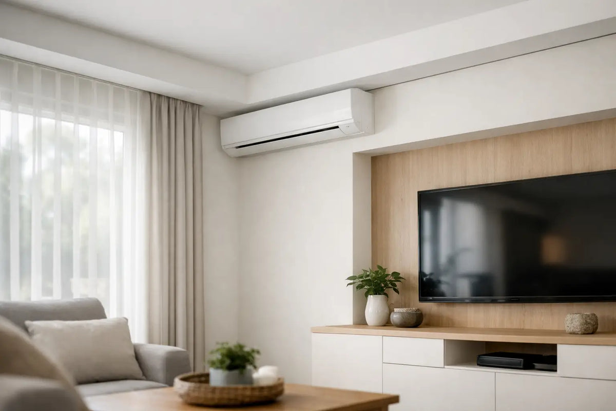 How to Hide Aircon Trunking Neatly at Home