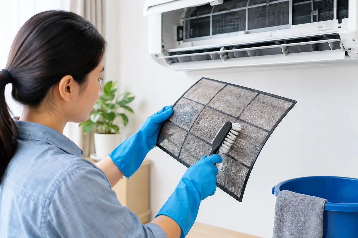 How to Clean Aircon Filters Safely at Home