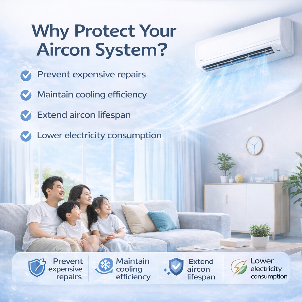 Commercestar EliteCare Protection Plan - Extended Protection + Free Aircon Servicing - Commercestar Engineering