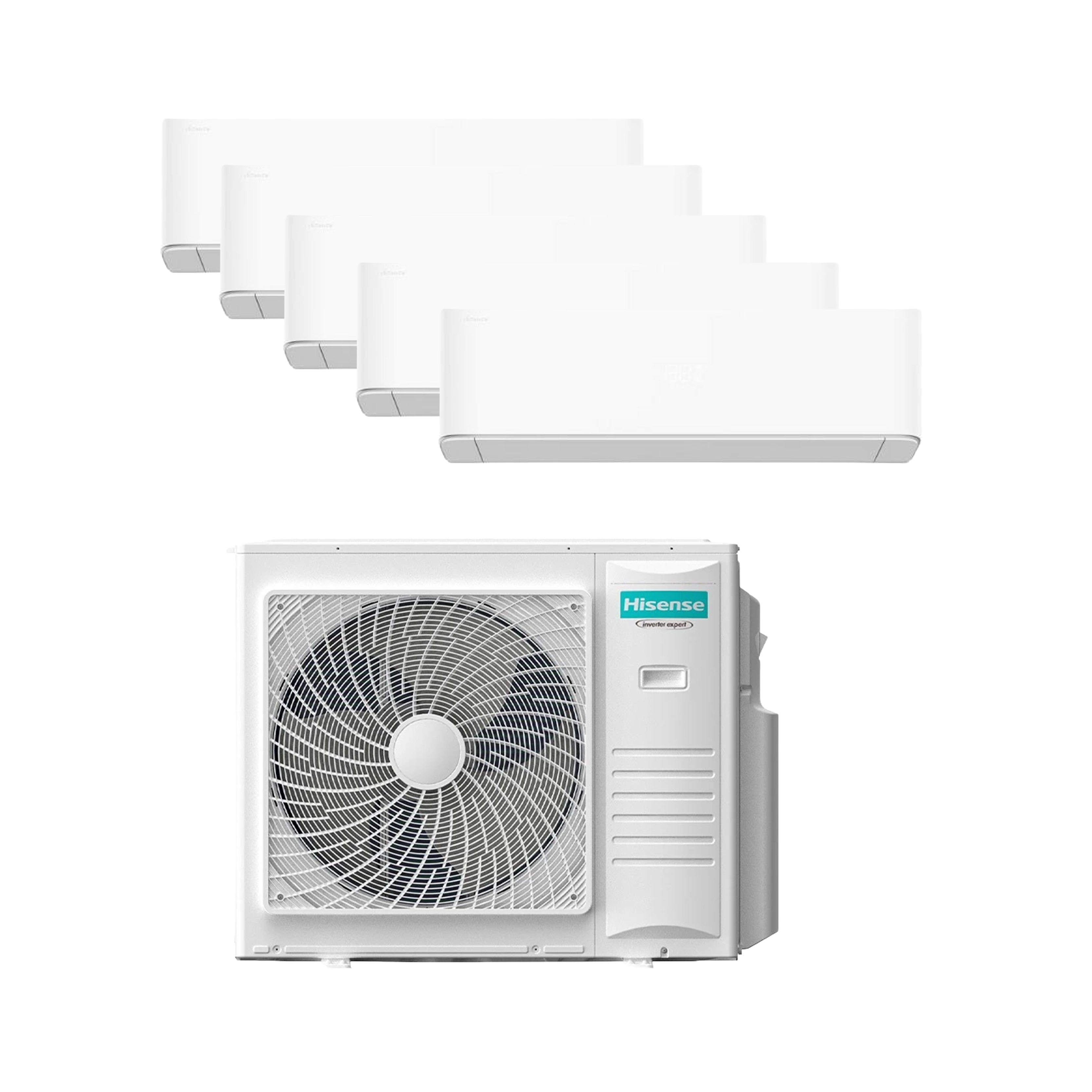 HISENSE Hi-MAX SMART AI AIRCON R32 SYSTEM 5 (INSTALLATION INCLUDED FREE UPGRADED MATERIALS)