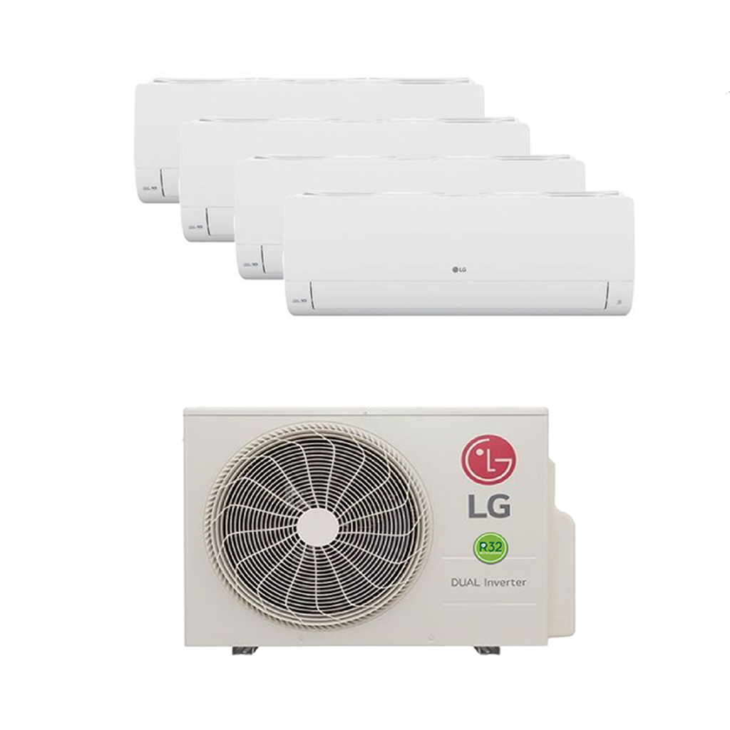 LG ALPHA+ R32 INVERTER AIRCON SYSTEM 4 (INSTALLATION INCLUDED FREE UPGRADED MATERIALS) - Commercestar Engineering