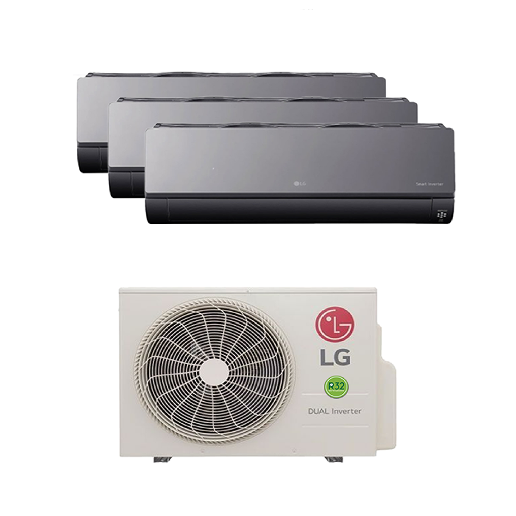 LG ARTCOOL MIRROR R32 INVERTER AIRCON SYSTEM 3 (INSTALLATION INCLUDED FREE UPGRADED MATERIALS) - Commercestar Engineering
