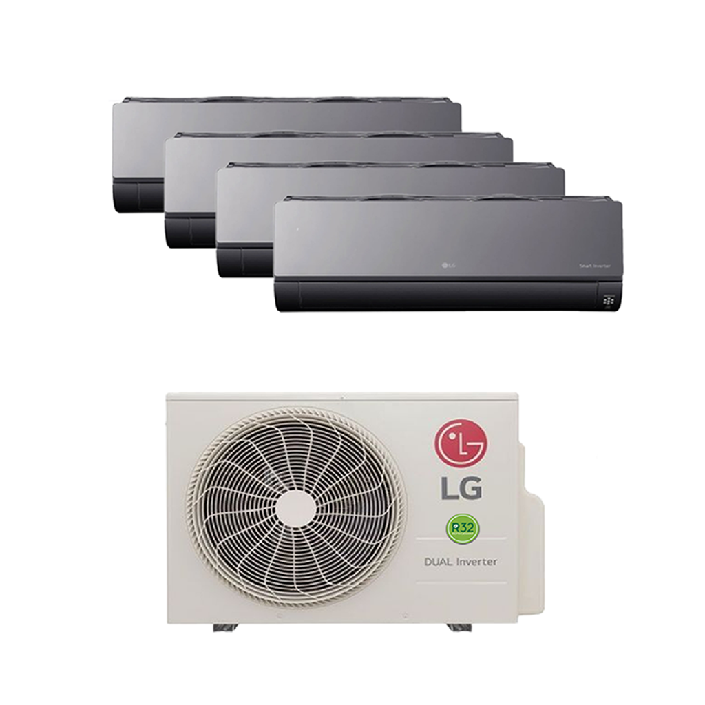 LG ARTCOOL MIRROR R32 INVERTER AIRCON SYSTEM 4 (INSTALLATION INCLUDED FREE UPGRADED MATERIALS) - Commercestar Engineering
