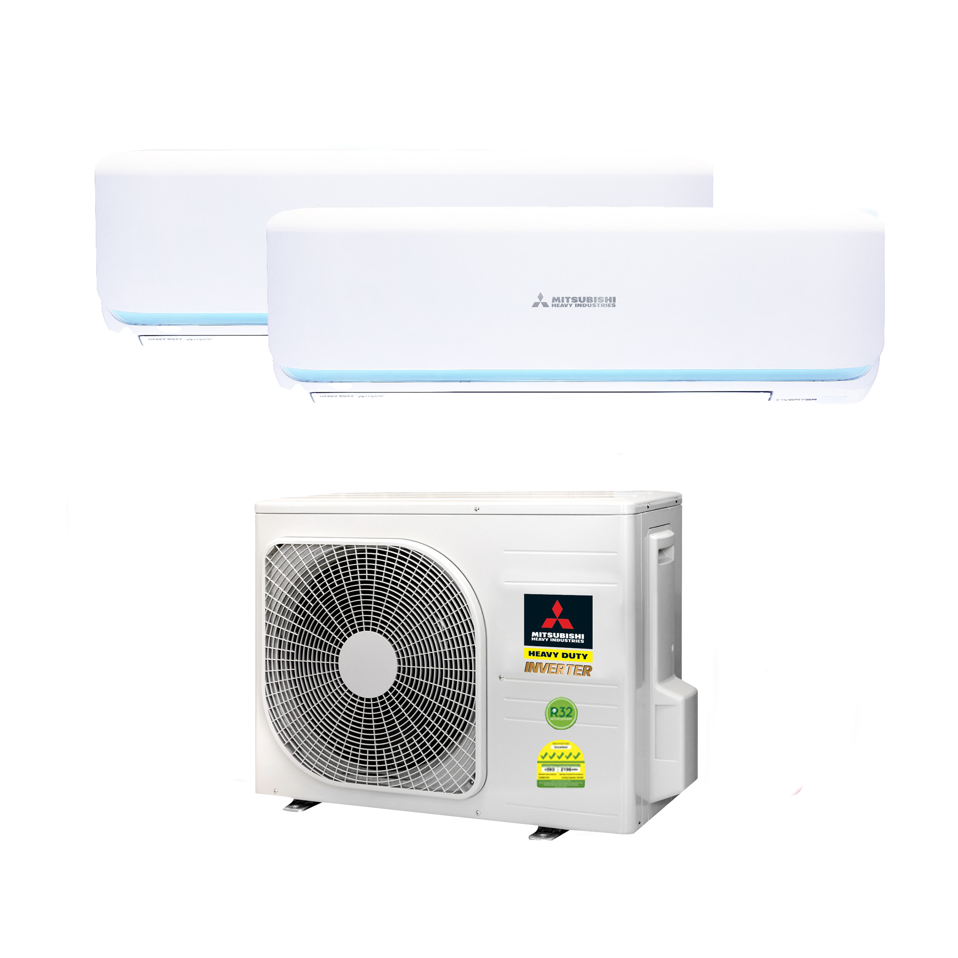 MITSUBISHI HEAVY INDUSTRIES R32 SYSTEM 2 ROCKET SERIES WITH WIFI (INSTALLATION INCLUDED FREE UPGRADED MATERIALS) - Commercestar Engineering