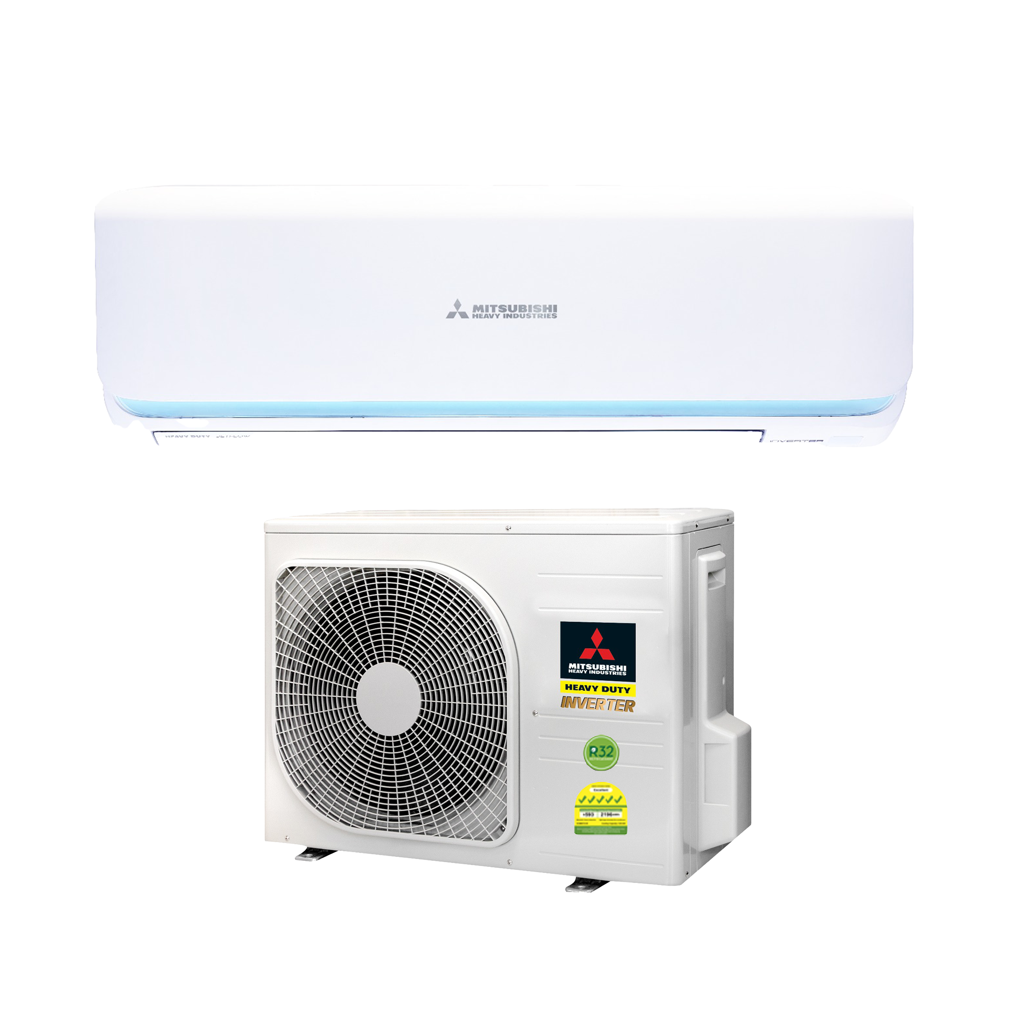 MITSUBISHI HEAVY INDUSTRIES R32 SYSTEM 1 ROCKET SERIES WITH WIFI (INSTALLATION INCLUDED FREE UPGRADED MATERIALS) - Commercestar Engineering
