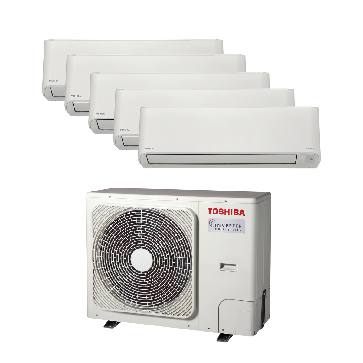 TOSHIBA YOUME PRO SERIES R32 SYSTEM 5 AIRCON INSTALLATION (INSTALLATION INCLUDED FREE UPGRADED MATERIALS)