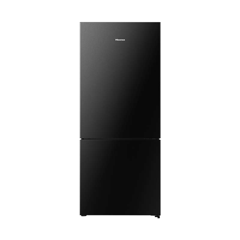 Hisense RB422P3EB5 416L Varnished Black Bottom Mount Refrigerator product image 1