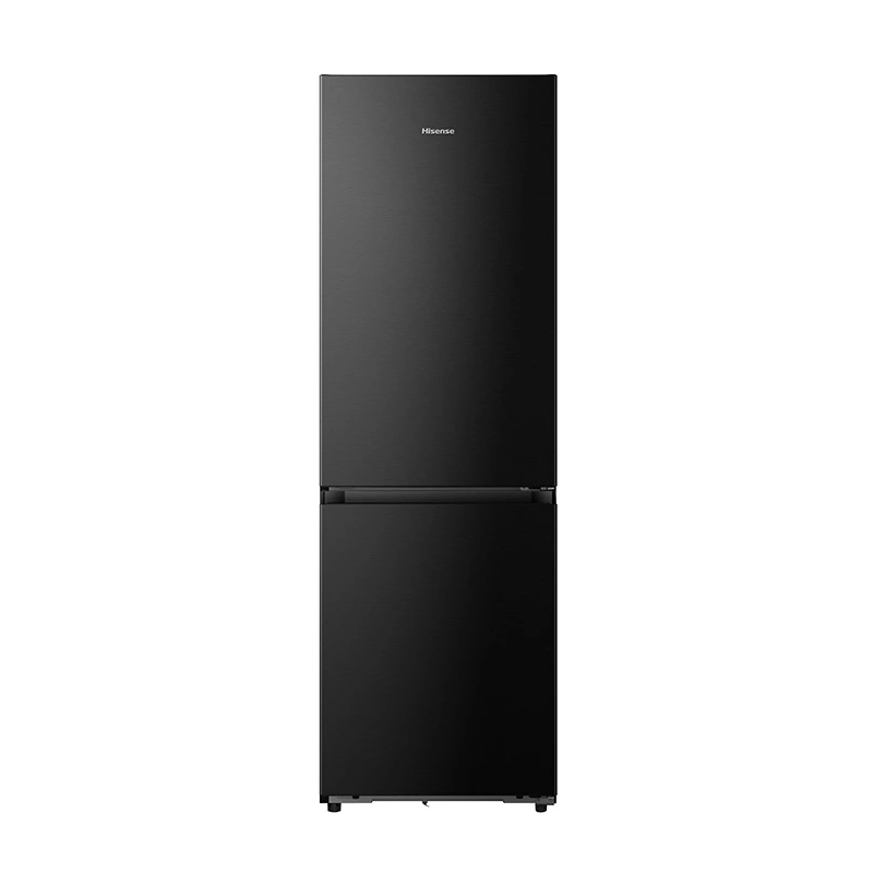 Hisense 332L PureFit RB5K330GSFD – Front view black refrigerator