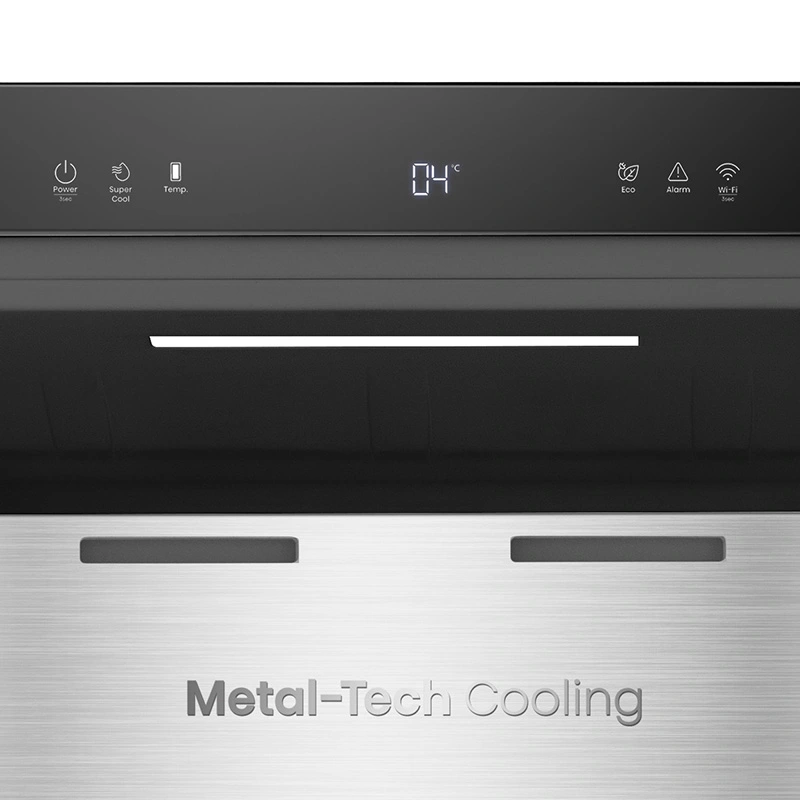 Hisense RL5K370GSFD 373L PureFit touch control