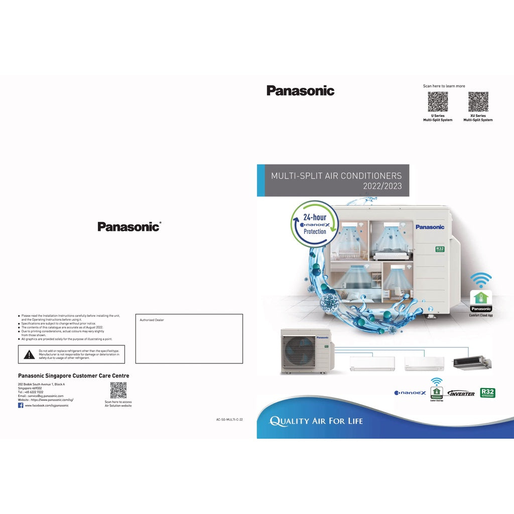 PANASONIC X-PREMIUM R32 SYSTEM 4 (INSTALLATION INCLUDED FREE UPGRADED MATERIALS) - Commercestar Engineering