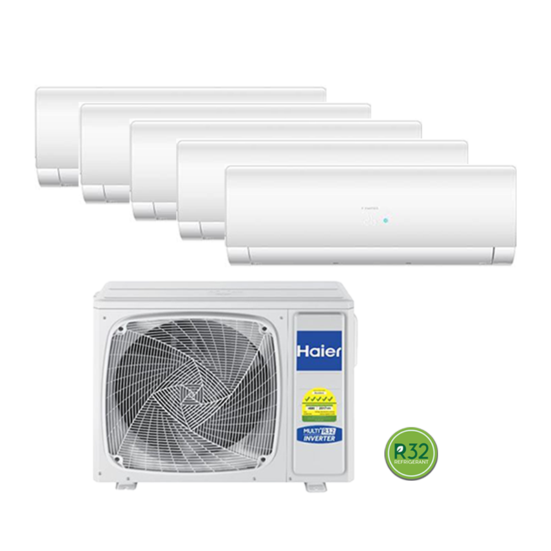 HAIER INVERTER R32 SYSTEM 5 (INSTALLATION INCLUDED FREE UPGRADED MATERIALS) - Commercestar Engineering