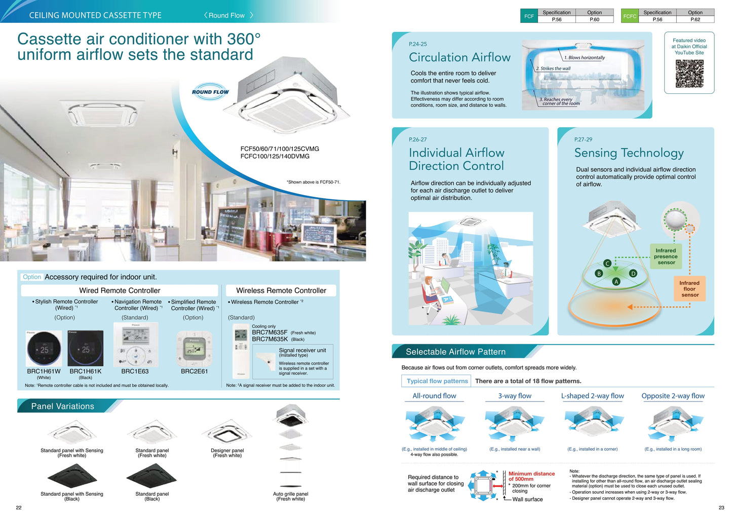 DAIKIN INVERTER R32 CEILING CASSETTE UNIT AIRCON INSTALLATION (18K BTU - 45K BTU) - Commercestar Engineering
