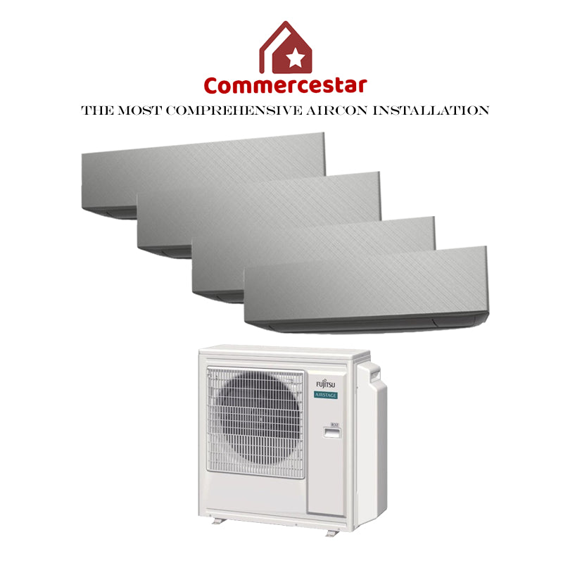 FUJITSU LATEST AIRSTAGE R32 DESIGNER TYPE NEW SYSTEM 4- FREE 5 YEARS WARRANTY - Commercestar Engineering