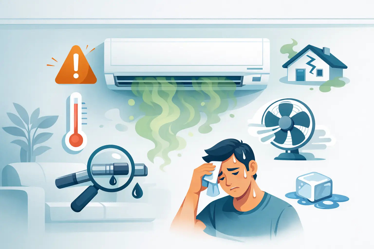 9 Aircon Gas Leak Symptoms to Watch For