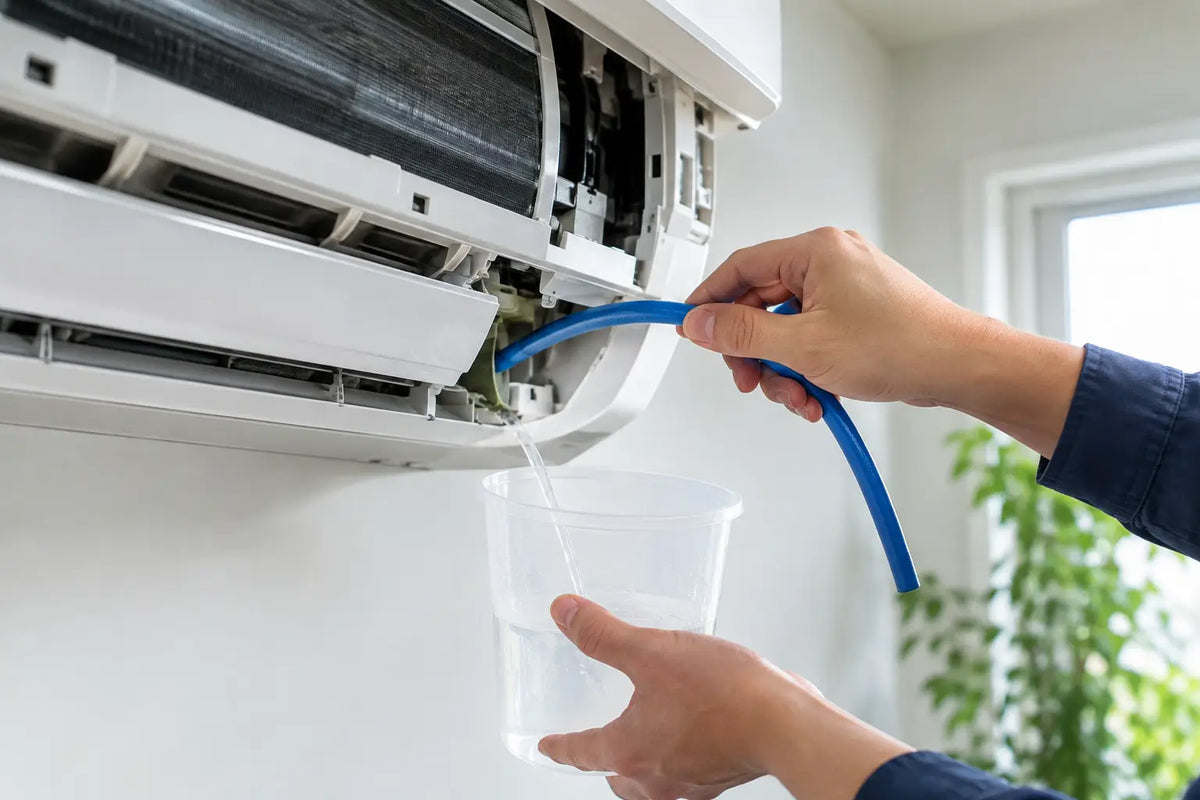 How to Clean Aircon Drain Line Without Damage