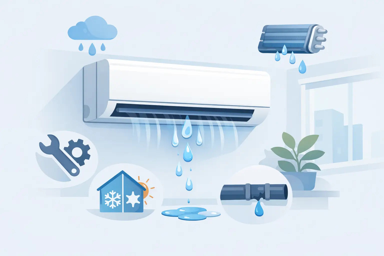 Aircon Leaking Water Causes Explained