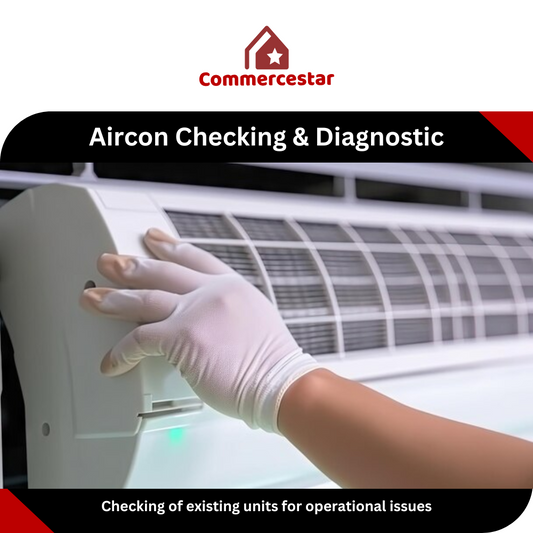 Aircon Checking & Diagnostic (Per System) - Commercestar Engineering 