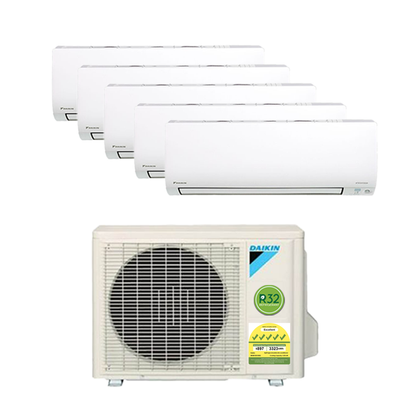 DAIKIN SYSTEM 5 ISMILE ECO SERIES R32 (INSTALLATION INCLUDED FREE UPGRADED MATERIALS) - Commercestar Engineering 