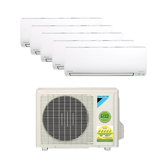 DAIKIN SYSTEM 5 ISMILE ECO SERIES R32 (INSTALLATION INCLUDED FREE UPGRADED MATERIALS) - Commercestar Engineering 