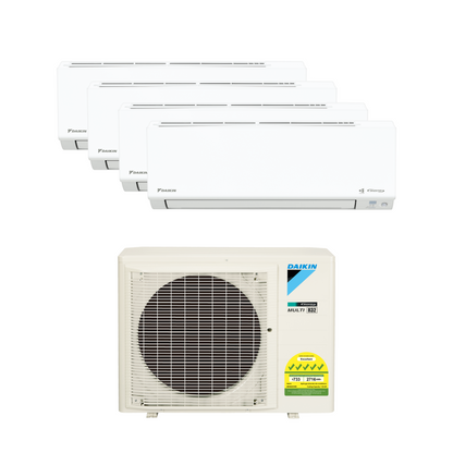 DAIKIN SYSTEM 4 ISMILE ECO+ STREAMER SERIES R32 (INSTALLATION INCLUDED FREE UPGRADED MATERIALS)