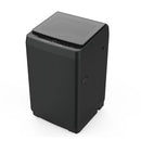 Hisense F Series F50 10.5kg top load washer front view showing control panel and drum opening.