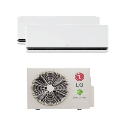 LG DUALCOOL AI AIR R32 SYSTEM 2 (INSTALLATION INCLUDED FREE UPGRADED MATERIALS)