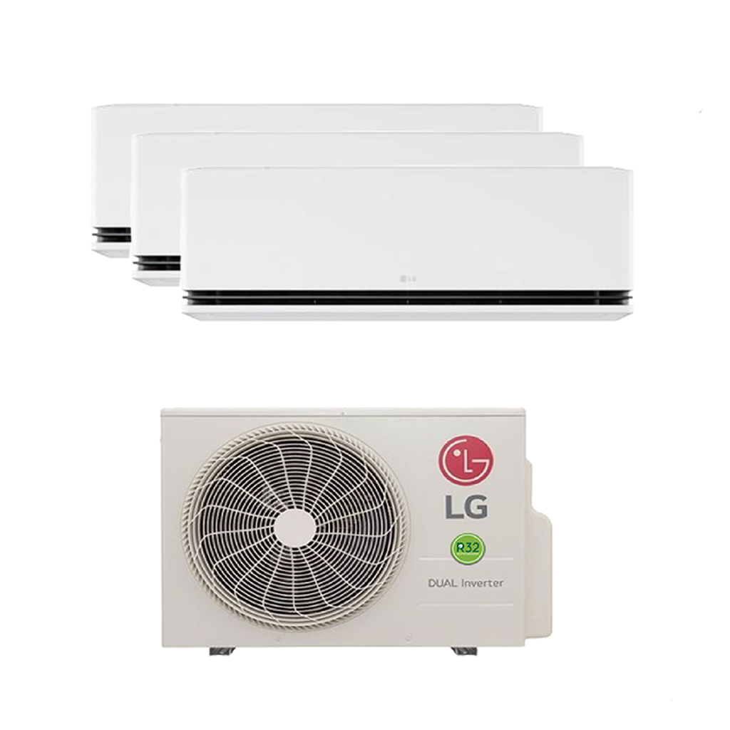 LG DUALCOOL AI AIR R32 SYSTEM 3 (INSTALLATION INCLUDED FREE UPGRADED MATERIALS)