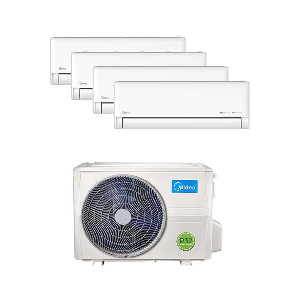 MIDEA MEZ SERIES R32 SYSTEM 4 (INSTALLATION INCLUDED FREE UPGRADED MATERIALS) - Commercestar Engineering 
