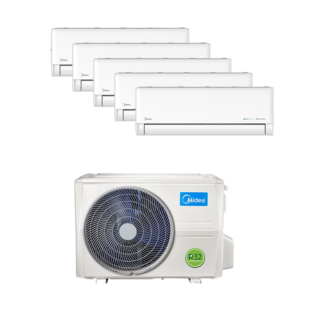 MIDEA MEZ SERIES R32 SYSTEM 5 (INSTALLATION INCLUDED FREE UPGRADED MATERIALS) - Commercestar Engineering 
