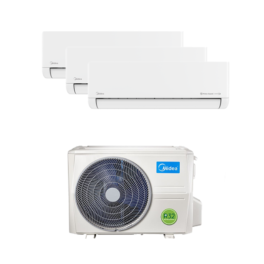 MIDEA MGP SERIES R32 SYSTEM 3 (INSTALLATION INCLUDED FREE UPGRADED MATERIALS)