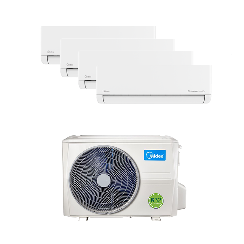 MIDEA MGP SERIES R32 SYSTEM 4 (INSTALLATION INCLUDED FREE UPGRADED MATERIALS) - Commercestar Engineering 