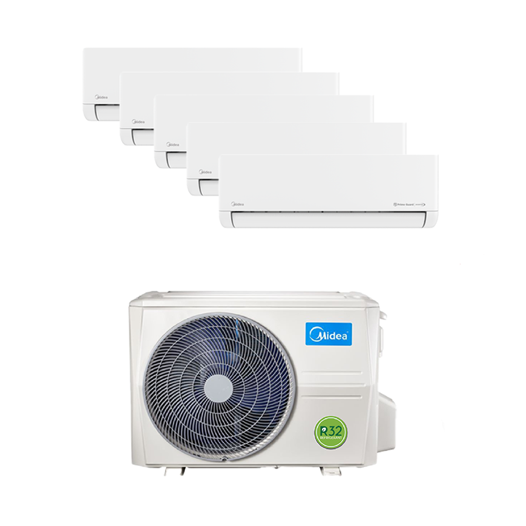 MIDEA MGP SERIES R32 SYSTEM 5 (INSTALLATION INCLUDED FREE UPGRADED MATERIALS)