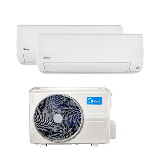 MIDEA ALL EASY PRO R32 SYSTEM 2 (INSTALLATION INCLUDED FREE UPGRADED MATERIALS) - Commercestar Engineering 