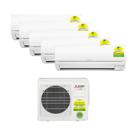 MITSUBISHI ELECTRIC STARMEX R32 SYSTEM 5 (INSTALLATION INCLUDED FREE UPGRADED MATERIALS) - Commercestar Engineering 