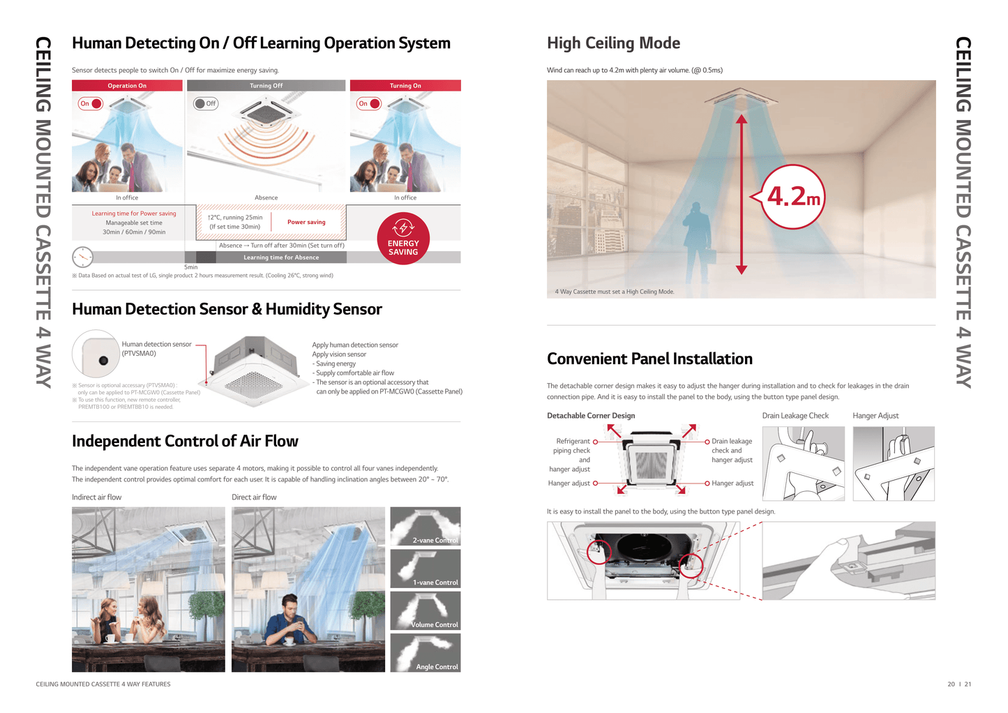 LG INVERTER R32 CEILING CASSETTE UNIT AIRCON INSTALLATION - Commercestar Engineering 