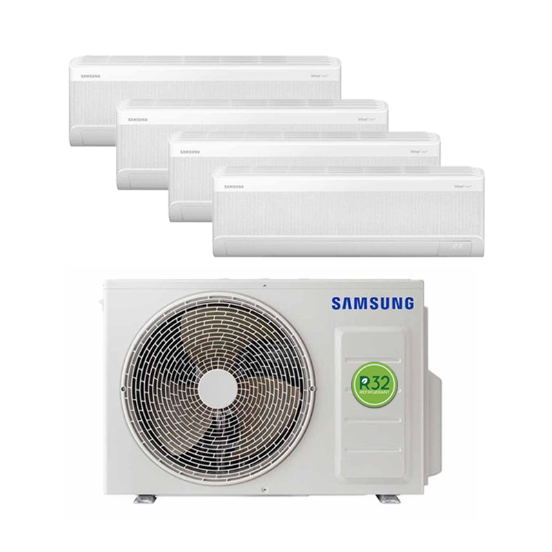 SAMSUNG LATEST WINDFREE R32 SYSTEM 4 AIRCON (INSTALLATION INCLUDED FREE UPGRADED MATERIALS) - Commercestar Engineering 