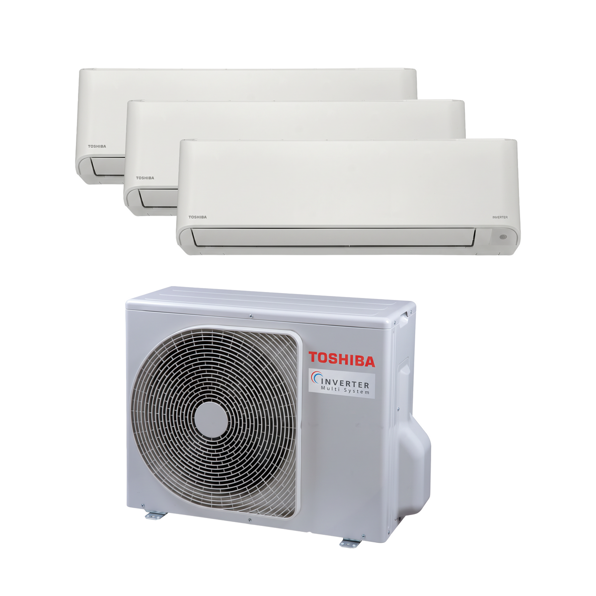 TOSHIBA YOUME PRO SERIES R32 SYSTEM 3 AIRCON INSTALLATION (INSTALLATION INCLUDED FREE UPGRADED MATERIALS)