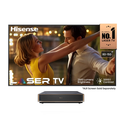 Hisense PT1 4K Ultra Short Throw Laser Cinema Projector | 80–150 Inch