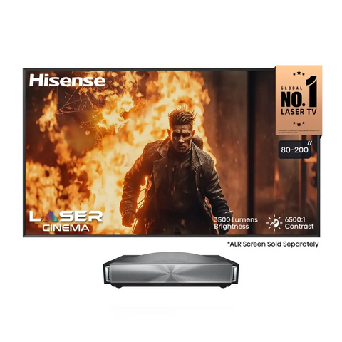 Hisense PX4 Pro 4K Ultra Short Throw Triple Laser Cinema Projector