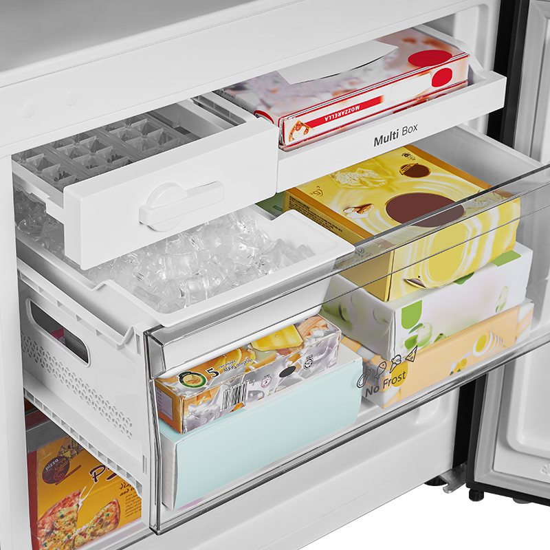 Hisense RB422P3EB5 416L Varnished Black Bottom Mount Refrigerator product image 5