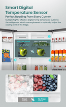Hisense 544L side-by-side inverter refrigerator in white and creamy orange, featuring modern design and dual-door storage.