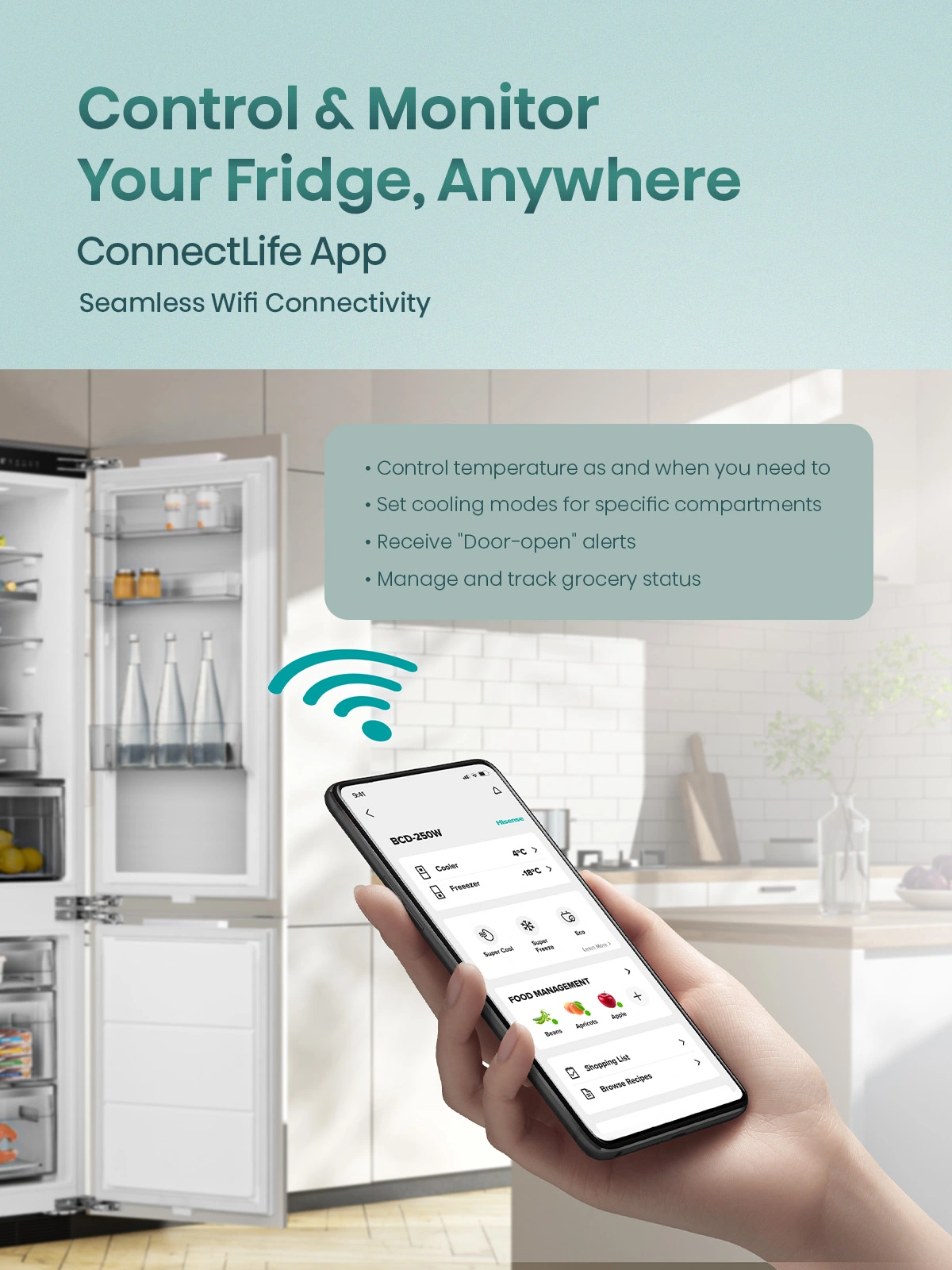 Hisense RS5P668SSFC 653L refrigerator manufacturer image 14