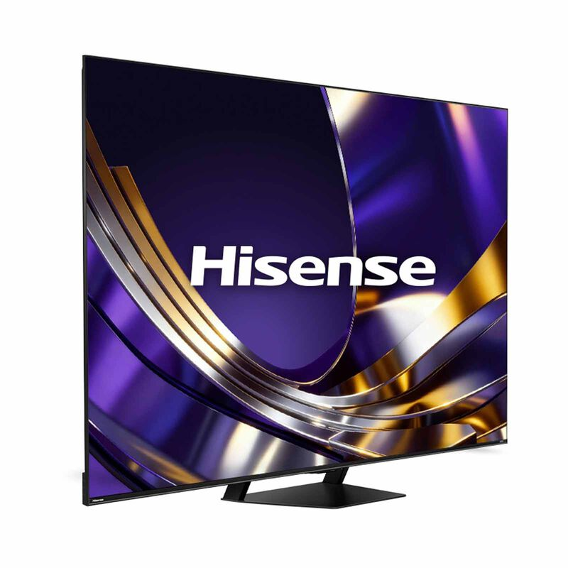 Hisense U7S 4K ULED Mini-LED Pro Smart TV displaying vibrant images on a large screen in a modern living room.