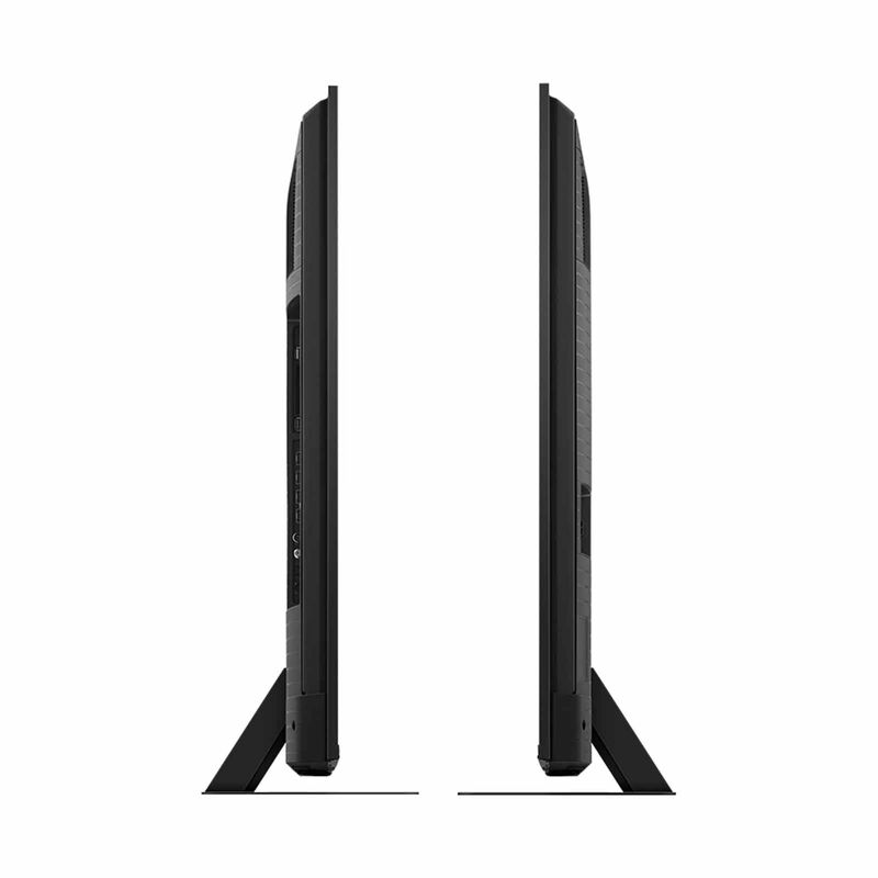 Hisense UR8S RGB Mini-LED 4K Smart TV displaying vibrant images on a large screen, available in 55 to 100 inches.