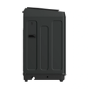Hisense F50 Smart 15kg top load washing machine with digital display and stainless steel drum, black finish.