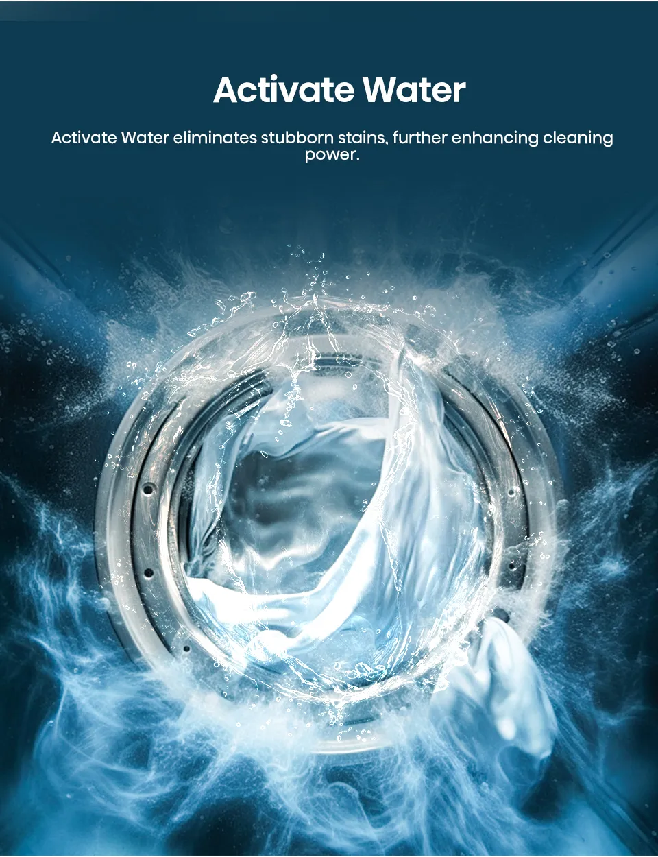Hisense JH Series 13kg top load washing machine with digital controls and stainless steel drum, front view showing control panel.