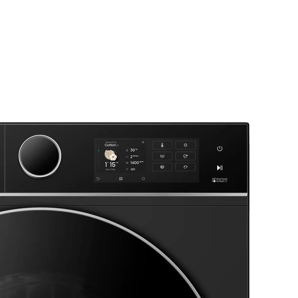 Hisense X-zone Master Triple Drum 13kg Washer 9kg Heat Pump Dryer Combo in black