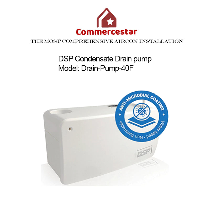DSP Aircon Condensate Drain Water Pump Drain-Pump-40F - Commercestar Engineering 
