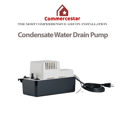 Aircon Condensate Drain Water Pump - Commercestar Engineering 
